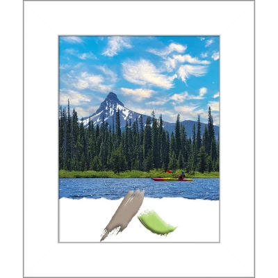 Amanti Art Wedge White Picture Frame 5 Amanti Art Wedge White Picture Frame - Image 5