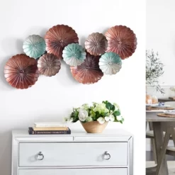 Metal Plate Wall Decor Brown - Olivia & May -Home Decor Outlet Store GUEST 0b5db673 c281 4c39 bf0e 41f0c7d85544