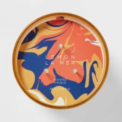 28oz Glass Lemon La Mer Candle Yellow - Opalhouse™ -Home Decor Outlet Store GUEST 0bd7703b 7c81 409a a741 4443d8b98554