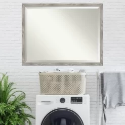 42" X 32" Dove Square Framed Wall Mirror Graywash - Amanti Art -Home Decor Outlet Store GUEST 0e244472 23b9 40ef b8bf 7dd29c3d5da8