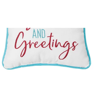 C&F Home Seas And Greeting 10" X 10" Embroidered Throw Pillow 2 C&F Home Seas And Greeting 10" X 10" Embroidered Throw Pillow - Image 2