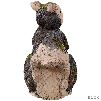 Sunnydaze Decor Sunnydaze Silas The Woodland Squirrel Statue - Indoor/Outdoor Decorative Figurine - 13.5" 4 Sunnydaze Decor Sunnydaze Silas The Woodland Squirrel Statue - Indoor/Outdoor Decorative Figurine - 13.5" - Image 4