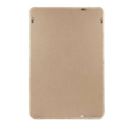 Nova Natural Rattan Rectangle Wall Mirror - Ink+Ivy 2 Nova Natural Rattan Rectangle Wall Mirror - Ink+Ivy - Image 2