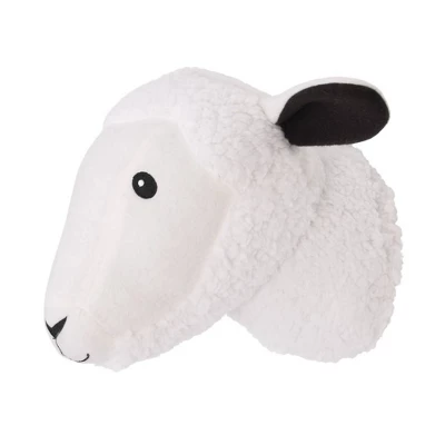 Little Love By NoJo Sheep Plush Head Wall Decor 1 Little Love By NoJo Sheep Plush Head Wall Decor