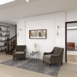 Metal Leaf Varying Texture Wall Decor With Wood Frame Brown - Olivia & May 25 Metal Leaf Varying Texture Wall Decor With Wood Frame Brown - Olivia & May -Home Decor Outlet Store GUEST 1acdff8b 0d19 4f93 822a acdf9ffd0791