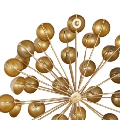 Metal Starburst Wall Decor With Orb Detailing Gold - CosmoLiving By Cosmopolitan -Home Decor Outlet Store GUEST 24e59bc5 9143 44e1 92a7 fbca4338aadf