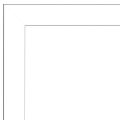 Amanti Art Wedge White Picture Frame 1 Amanti Art Wedge White Picture Frame