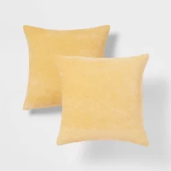 2pk Chenille Square Throw Pillows - Threshold™ -Home Decor Outlet Store GUEST 2ab74984 d049 457c b7ed c8a84e827709