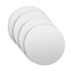 Americanflat Adhesive Mirror Tiles - Peel And Stick Mirrors For Wall - Frameless Round Mirrors For Bedroom And Living Room Décor -Home Decor Outlet Store GUEST 2fc054d1 e33e 4a6d 8056 07aeedc5894a