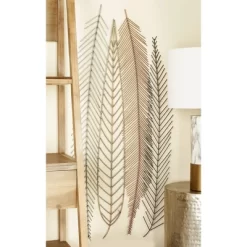 Metal Bird Feather Wall Decor - CosmoLiving By Cosmopolitan -Home Decor Outlet Store GUEST 312c1406 f28f 446d a4c3 18740732a04c