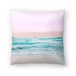 Waves On Pink By Tanya Shumkina Throw Pillow - Americanflat -Home Decor Outlet Store GUEST 334bebbf 6ffa 421e 83a6 caa42e8a8561