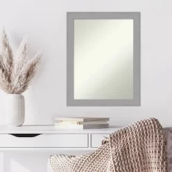22" X 28" Non-Beveled Brushed Nickel Wall Mirror - Amanti Art -Home Decor Outlet Store GUEST 3c937d96 4ad1 474f 81e8 d251510bd881