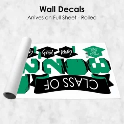 Big Dot Of Happiness Green Class Of 2023 Graduation Party Wall Decals Set Of 20 -Home Decor Outlet Store GUEST 406c40aa cc13 41c3 b93b 917f5c705ac9