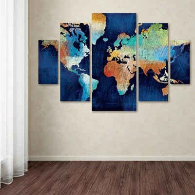 5pc Seasons Change By Michael Mullan - Trademark Fine Art 2 5pc Seasons Change By Michael Mullan - Trademark Fine Art - Image 2