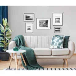 Thin Gallery Matted Photo Frame Black - Project 62™ -Home Decor Outlet Store GUEST 47625823 7ae6 4711 be85 c0e828ae5d61