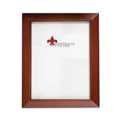 Lawrence Frames Walnut Wood 8x10 Picture Frame - Estero Collection 725280