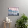 22" X 16" Viviana Gonzalez Pastels Landscape Wall Hanging Pink - Deny Designs