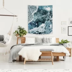 Americanflat Sea Marble By Emanuela Carratoni Wall Tapestry