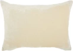 Mina Victory Life Styles Velvet Interlock 14" X 20" Indoor Throw Pillow