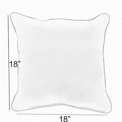 Sunbrella 2pk Gateway Mist Outdoor Throw Pillows Blue/Brown 1 Sunbrella 2pk Gateway Mist Outdoor Throw Pillows Blue/Brown