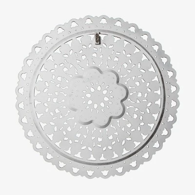 Brielport Aiden Lane Carved Wall Decor White - Southern Enterprises 3 Brielport Aiden Lane Carved Wall Decor White - Southern Enterprises - Image 3