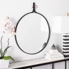 Chandlen Mirror - Matte Black - Safavieh