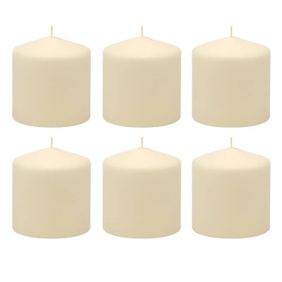 6pk Pillar Candles Ivory - Stonebriar Collection 7 6pk Pillar Candles Ivory - Stonebriar Collection - Image 7