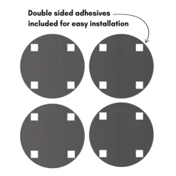 Americanflat Adhesive Mirror Tiles - Peel And Stick Mirrors For Wall - Frameless Round Mirrors For Bedroom And Living Room Décor -Home Decor Outlet Store GUEST 763a7d17 26f4 4038 8a5c 9dfd30c2700c