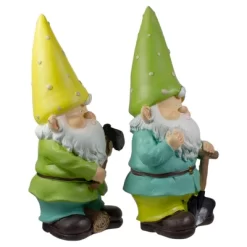 Northlight Set Of 2 Green And Yellow Gnome Outdoor Garden Statues 12.25" 7 Northlight Set Of 2 Green And Yellow Gnome Outdoor Garden Statues 12.25" -Home Decor Outlet Store GUEST 79601f18 13d5 4f0a 8cc9 d59aa3885864