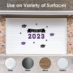 Big Dot Of Happiness Purple Class Of 2023 Graduation Party Wall Decals Set Of 20 -Home Decor Outlet Store GUEST 7c961f14 3de9 4e4e 8f03 8c79bb8610f1