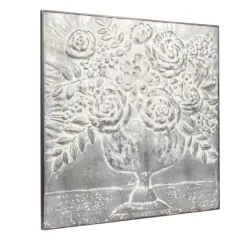 Square Metal Floral Bouquets Wall Décor - Storied Home -Home Decor Outlet Store GUEST 7e4681c1 c706 47ca b94e 2d469b7e6d40