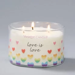 18oz Pride 3-Wick Candle Hearts - Yankee Candle -Home Decor Outlet Store GUEST 7f993545 6fa9 40b7 bc12 490f67a5ae30