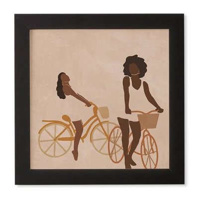 Nawaalillustrations Sunday Morning Minimal Framed Wall Art Black - Deny Designs 3 Nawaalillustrations Sunday Morning Minimal Framed Wall Art Black - Deny Designs - Image 3