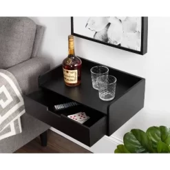 18" X 12" X 6.5" Kitt Floating Shelf Side Table - Kate & Laurel All Things Decor -Home Decor Outlet Store GUEST 88734656 b145 49ab 9bc5 2f2457f2ef62
