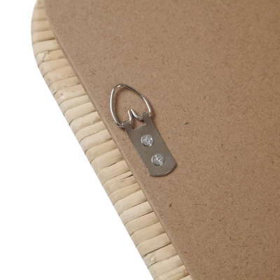 Nova Natural Rattan Rectangle Wall Mirror - Ink+Ivy 1 Nova Natural Rattan Rectangle Wall Mirror - Ink+Ivy