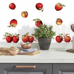 Country Apples Peel And Stick Wall Decal Red - RoomMates -Home Decor Outlet Store GUEST 8b7f456a 2d5c 4b2f bbe7 860fce7d6c82