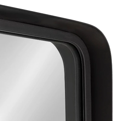 28" X 28" Armenta Square Wall Mirror Gray - Kate & Laurel All Things Decor 4 28" X 28" Armenta Square Wall Mirror Gray - Kate & Laurel All Things Decor - Image 4