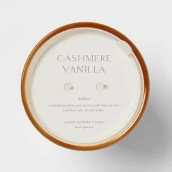 Colored Vase Glass With Dustcover Cashmere Vanilla Candle Ivory - Threshold™ 10 Colored Vase Glass With Dustcover Cashmere Vanilla Candle Ivory - Threshold™ -Home Decor Outlet Store GUEST 8d091c5b bbc5 49dc 9739 323e5f4d7b9f