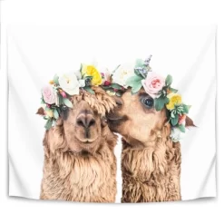 Alpaca Love By Sisi And Seb Wall Tapestry - Americanflat -Home Decor Outlet Store GUEST 90d72797 f455 473f a06d acac9916f504