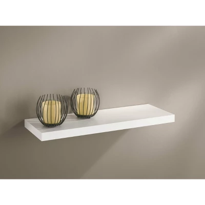 17.5" X 8" Big Boy Basic Shelf White - Dolle Shelving 1 17.5" X 8" Big Boy Basic Shelf White - Dolle Shelving