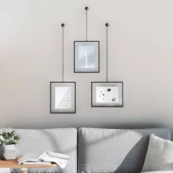 9.75" X 12.25" (Set Of 3) Fotochain PD Multiple Image Frames Black - Umbra -Home Decor Outlet Store GUEST 93b13190 1880 4e15 8b0f 1af7c456d7df