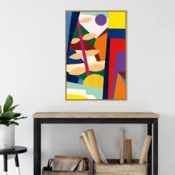 22" X 33" Wake Up And Be Bold By Megan Gallagher Framed Canvas Wall Art Light Brown - Amanti Art -Home Decor Outlet Store GUEST 952b20e8 9ec7 4c3e b88e a0b18c519498