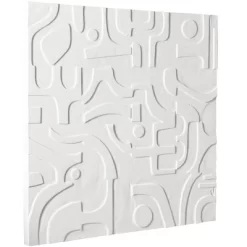 Wood Geometric Intricately Carved Wall Decor White - CosmoLiving By Cosmopolitan -Home Decor Outlet Store GUEST 96421a79 b049 40e8 90f3 272453b9e31f