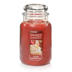 Classic 22oz 'SUGARED CINNAMON APPLE' Original Large Jar - Yankee Candle