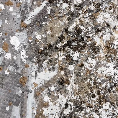 Canvas Landscape Trees Framed Wall Art With Silver Frame White - Olivia & May 5 Canvas Landscape Trees Framed Wall Art With Silver Frame White - Olivia & May - Image 5