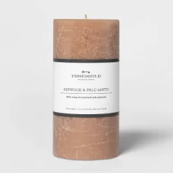 Pillar Ashwood And Palo Santo Candle Tan - Threshold™ 7 Pillar Ashwood And Palo Santo Candle Tan - Threshold™ -Home Decor Outlet Store GUEST 9913791a f1ef 43d9 aaea 68b743474f9b