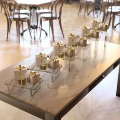 Azar Displays Clear Acrylic 22"W X 10"D X 6"H 1/2" Thick Deluxe Riser W/ Bumpers -Home Decor Outlet Store GUEST 998c9c6a 6f5e 4fa6 95dc ca7f27da613c