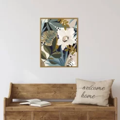 18" X 24" Floral Symphony I By Eva Watts Framed Canvas Wall Art - Amanti Art -Home Decor Outlet Store GUEST 9ccbf8e1 4775 4ccb 98dd 1d45daa17bf7