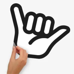 Peace Hand Dry Erase Peel And Stick Giant Wall Decal - RoomMates -Home Decor Outlet Store GUEST 9e4b1239 3830 416c b364 f4144bd6f209