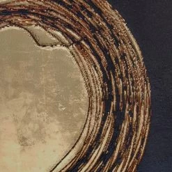 Set Of 2 Porcelain Starburst Swirl Framed Wall Arts With Gold Aluminum Frame - CosmoLiving By Cosmopolitan -Home Decor Outlet Store GUEST 9e7354b8 3c58 421c bdaa 13e209223361